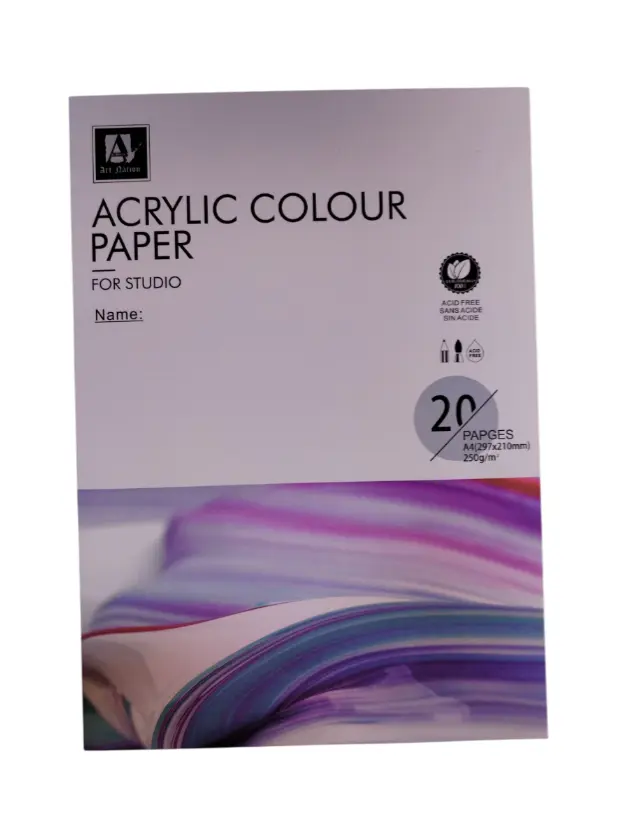 دفتر رسم Acrylic ثقيل - 250g 20sheets