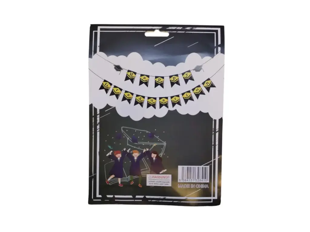أحبال زينة للتخرج كلمة Happy Graduation