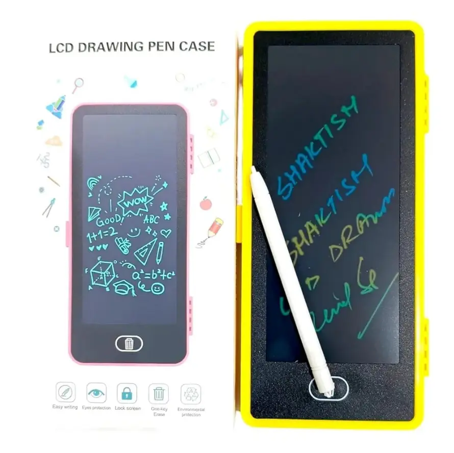 محفظة + لوح LCD 