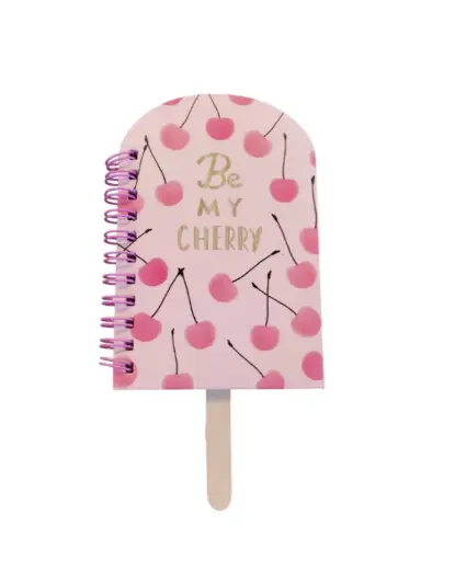 دفتر ملاحظات شكل Ice cream
