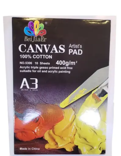 دفتر Canvas كبير A3 400g