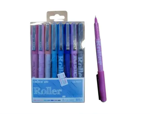 أقلام حبر سائل ملون Chosch - 0.5mm عدد 8