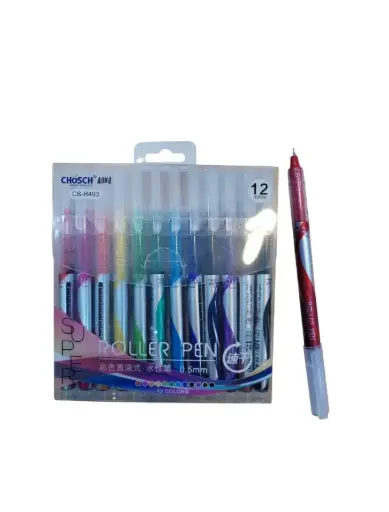 أقلام حبر ملون Chosch - 0.5mm عدد 12 Super