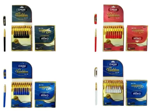 قلم حبر جاف روز Golden قياس 0.7mm